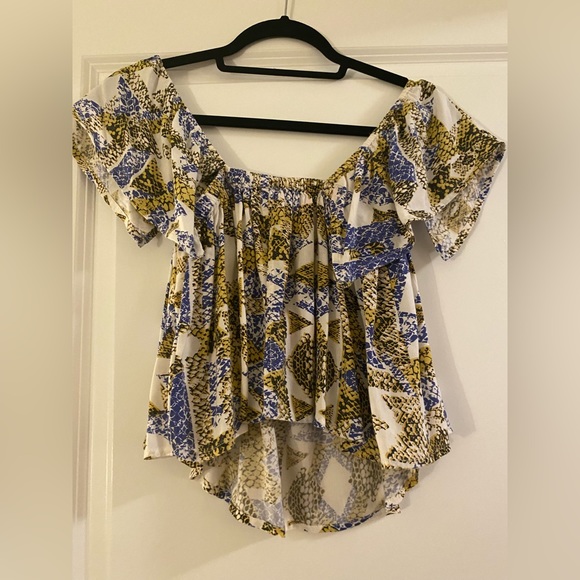 ASOS Cropped Off the Shoulder Top - Picture 5 of 6